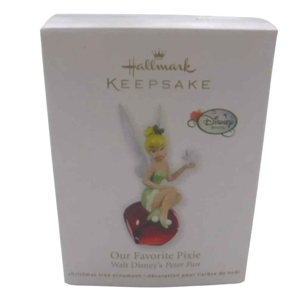 Hallmark Keepsake 2011 Disney Peter Pan Tinker Bell Our Favorite Pixie Ornament